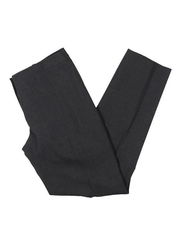 Hurry In Womens Wool Suit Separate Dress Pants