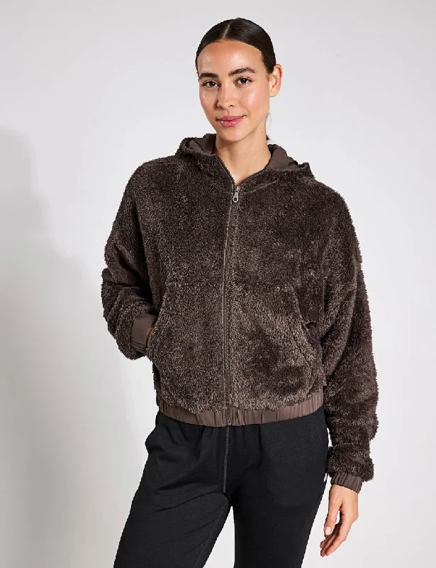 Today's Special Recycled Fleece Bomber - Pine Cone