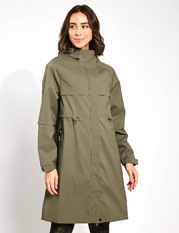 Massive Deals Stormwear Ultra Waterproof Hooded Parka - Dark Khaki