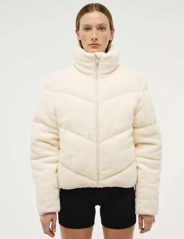 Markdowns Fortune Sherpa Jacket - Whisper White