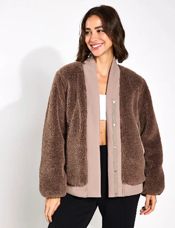 Buy Now Joanna Reversible Jacket - Fungi/Coffee Quartz