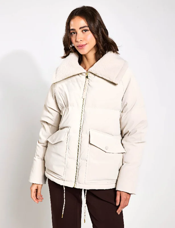 Bargain Prices Roseville Down Jacket - Fog