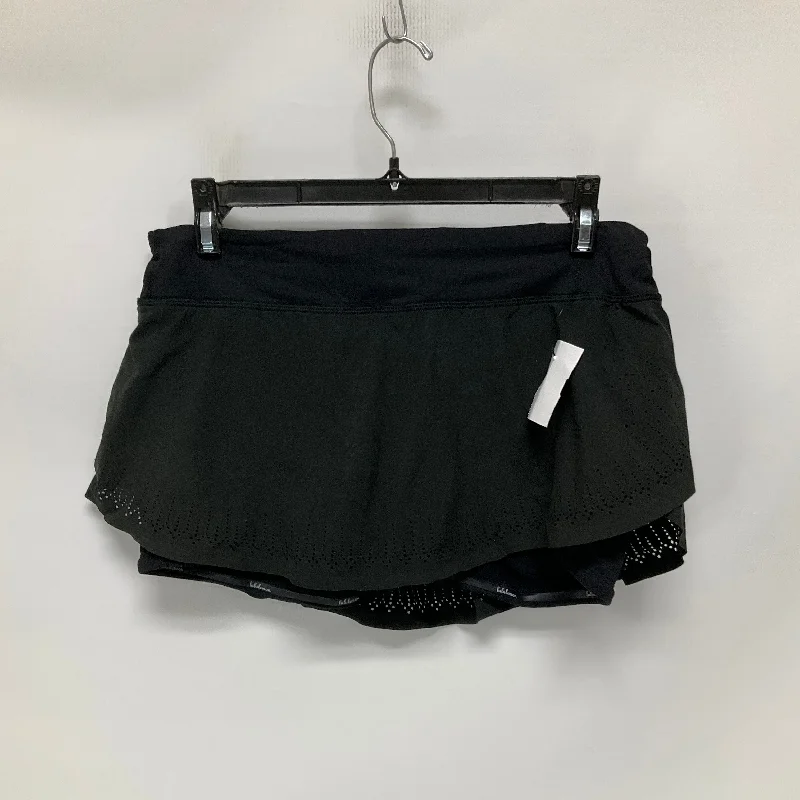 Big Discounts Athletic Skort By Lululemon In Black, Size: 4