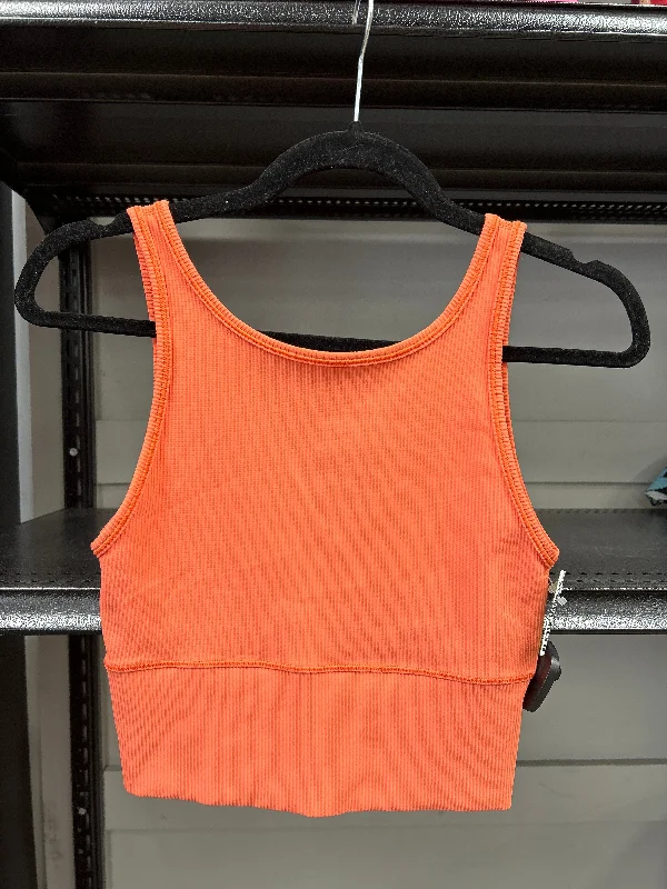 Can't Miss Athletic Tank Top By Lululemon In Orange, Size: 6