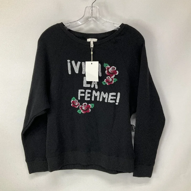 Best Seller Black Sweatshirt Crewneck Joie, Size Xs