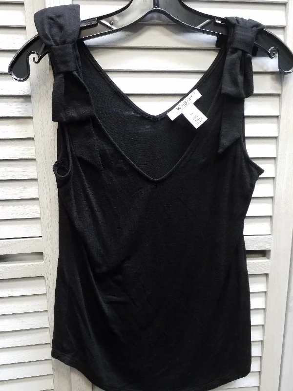Unbeatable Prices Black Tank Top White House Black Market, Size Xxs