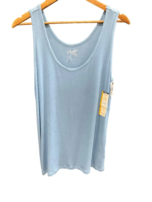 Discount Extravaganza Blue Top Sleeveless Basic Terra & Sky, Size 14