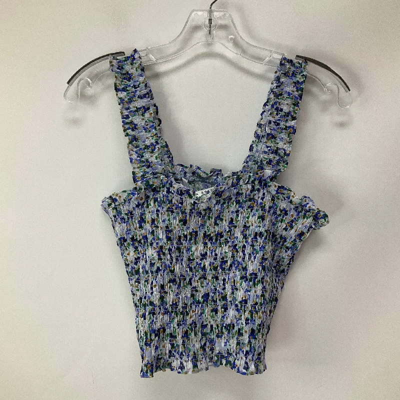 Special Discount Blue Top Sleeveless Veronica Beard, Size S