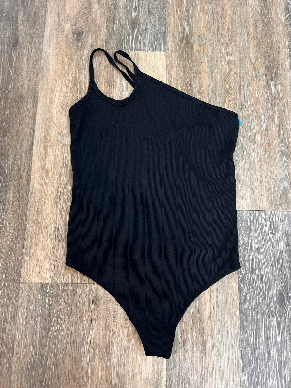 Markdown Madness Bodysuit By Abercrombie And Fitch In Black, Size: L
