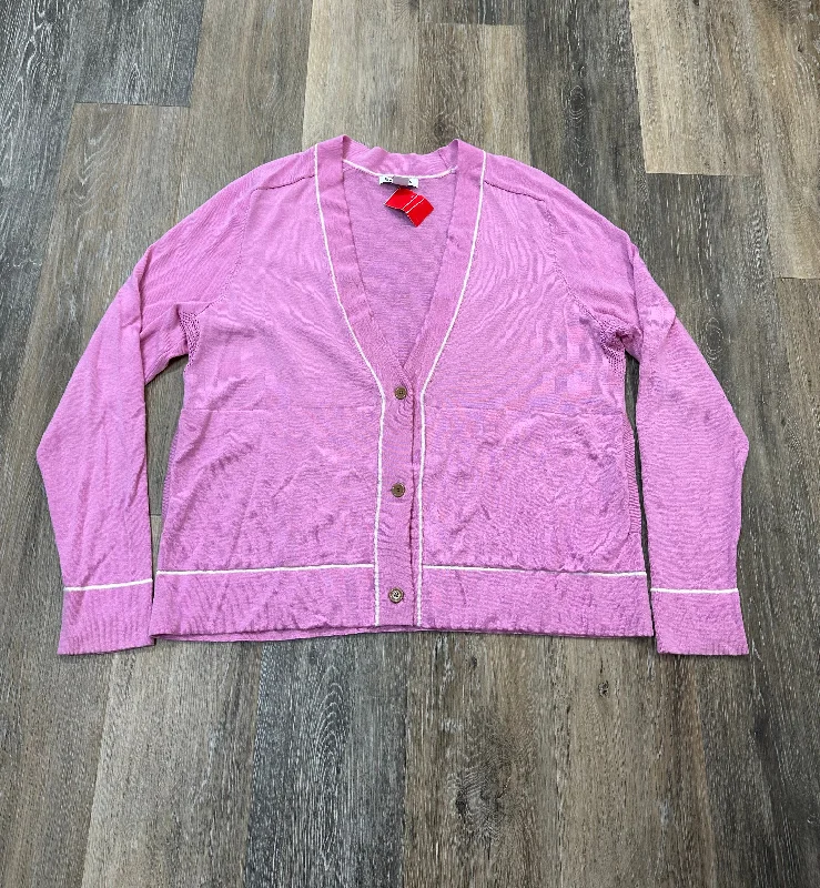 Midnight Sale Cardigan By Athleta In Pink, Size: L