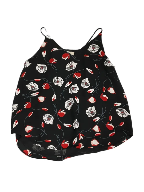 Today’s Deal Floral Print Top Sleeveless Loft, Size M