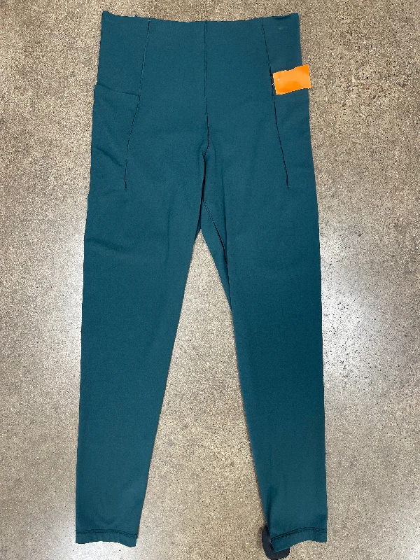 Season Finale Sale Green Pants Leggings Aerie, Size M