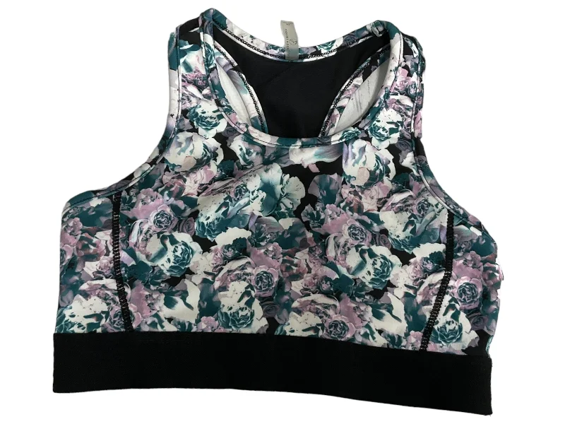 Limited Availability Green Purple Athletic Bra Threads 4 Thought, Size Xs