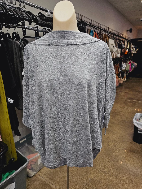 Act Fast Grey Top Short Sleeve We The Free, Size L