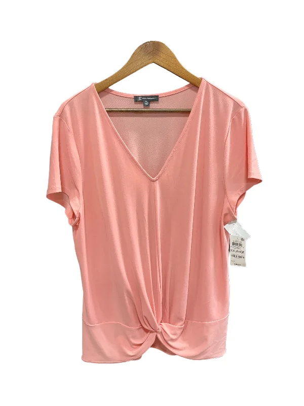 Early Access Pink Top Short Sleeve Inc, Size Xxl