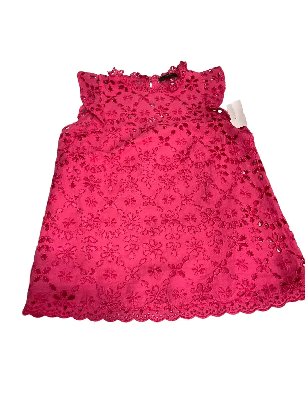Holiday Sale Pink Top Sleeveless J. Crew, Size Xs