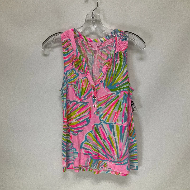Limited Time Discount Pink Top Sleeveless Lilly Pulitzer, Size S