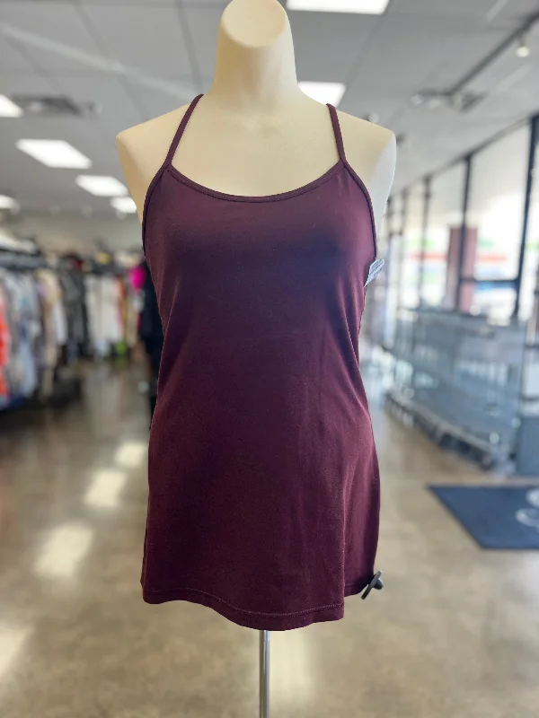 Price Fest Red Athletic Tank Top Lululemon, Size 8