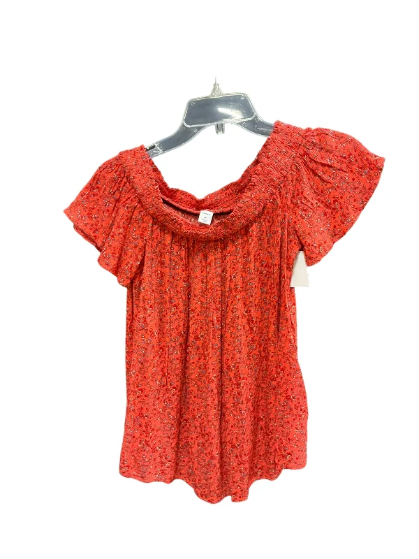 Discount Days Red Top Short Sleeve Old Navy, Size M