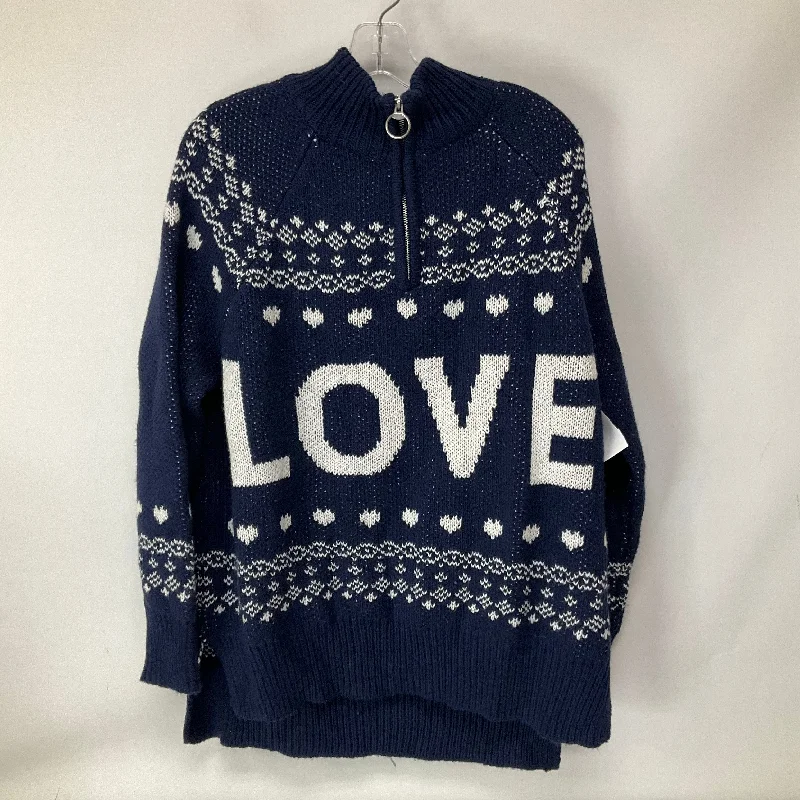 Bargain Blast Sweater By Aerie In Blue, Size: L