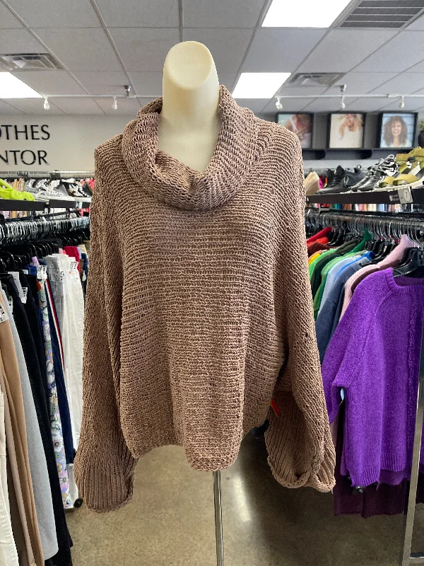 Huge Discounts Sweater By Andree By Unit In Brown, Size: L