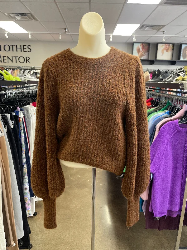 Fantastic Offers Sweater By Olivaceous In Brown, Size: L