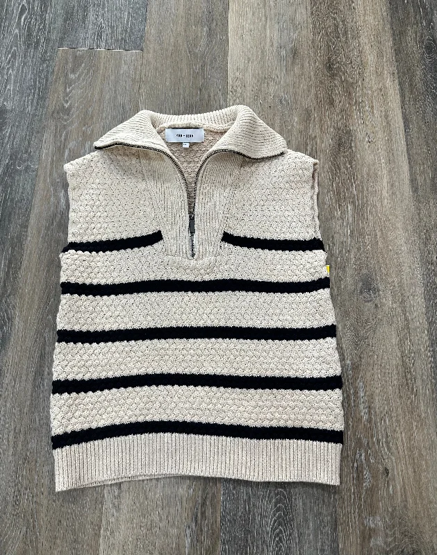 New Deals Sweater Short Sleeve By John + Jenn In Tan, Size: Xs