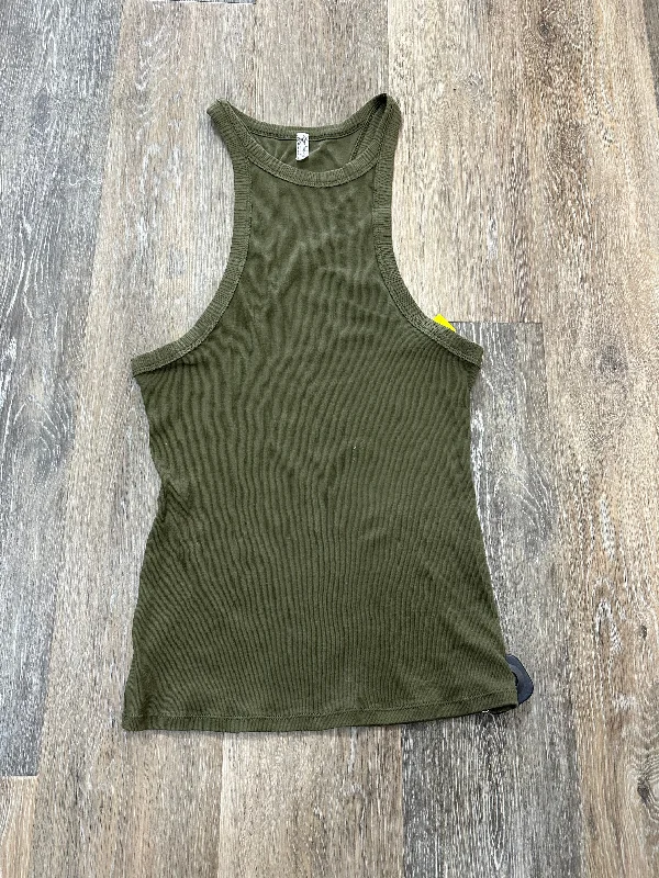 Daily Deals Tank Top By Free People In Green, Size: L