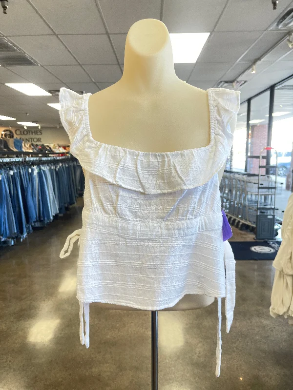 Big Savings Tank Top By Free People In White, Size: M