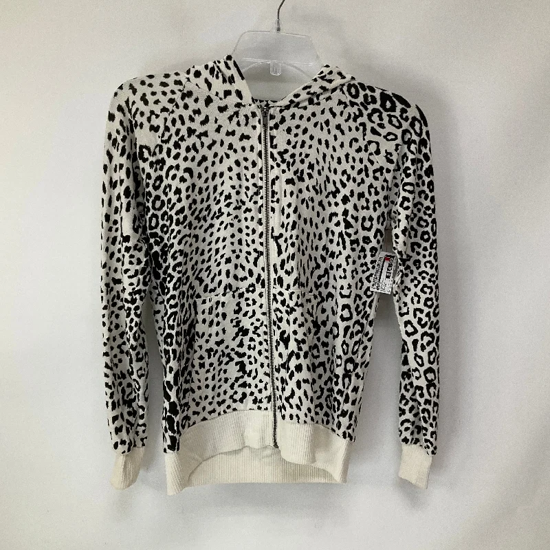 Daily Deals Top Long Sleeve By Chaser In Animal Print, Size: Xs