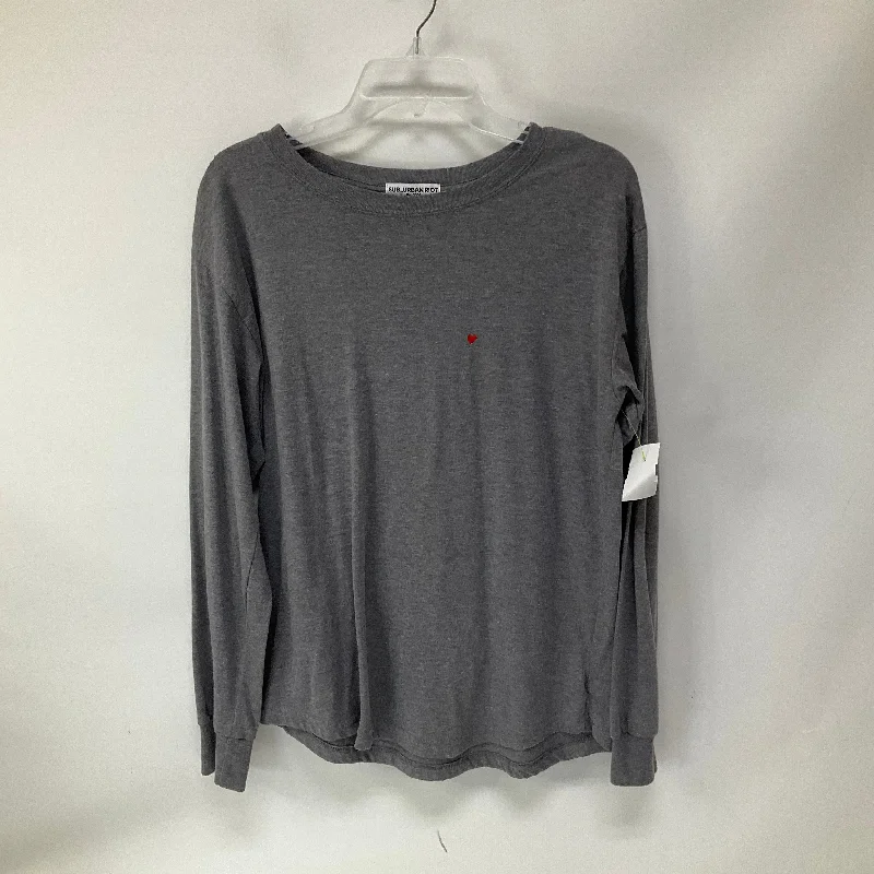 Extra Discounts Top Long Sleeve By Cmb In Grey, Size: M