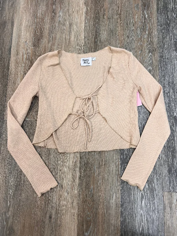 Flash Deals Top Long Sleeve By Princess Polly In Tan, Size: 4