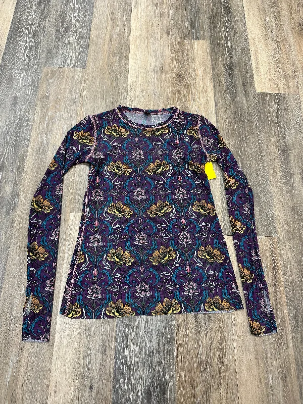 Discount Deals Top Long Sleeve By Save The Faith In Purple, Size: S