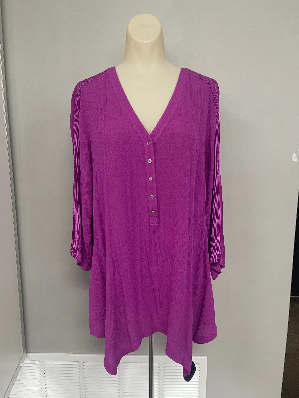 Final Markdown Top Long Sleeve By Soft Surroundings  Size: Xs