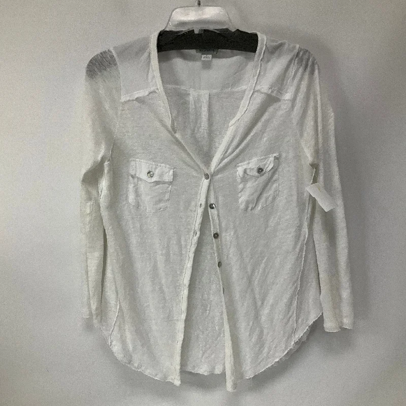 Year-End Clearance Top Long Sleeve By Sundance In White, Size: S