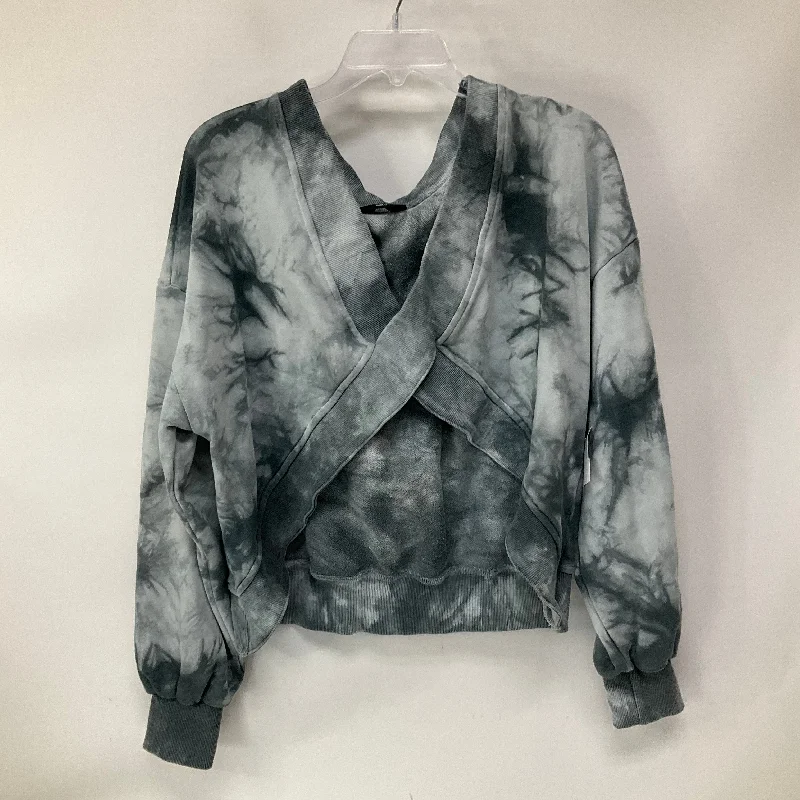 Deal of the Week Top Long Sleeve By Vici In Tie Dye Print, Size: S