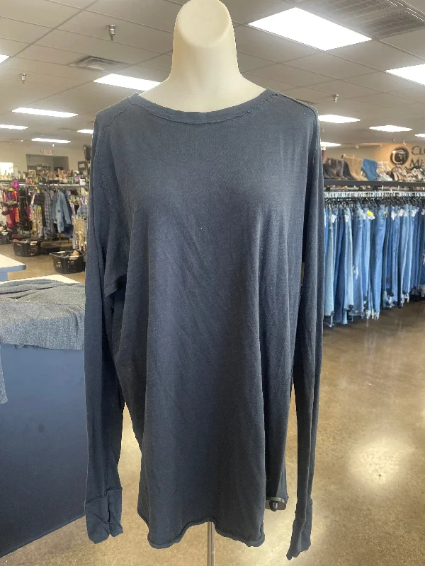 Closeout Sale Top Long Sleeve By We The Free In Black, Size: M