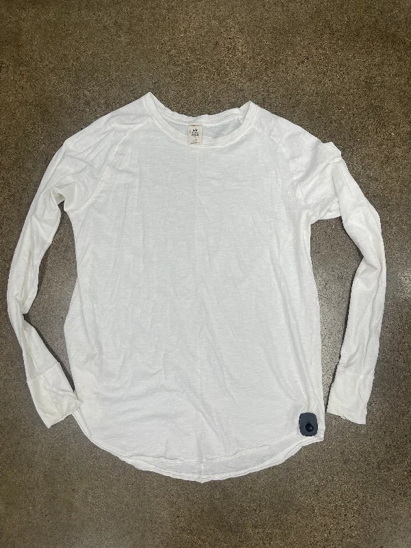 Warehouse Sale Top Long Sleeve By We The Free In White, Size: Xl