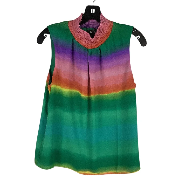 Midnight Sale Top Sleeveless By Nicole Miller In Multi-colored, Size: M