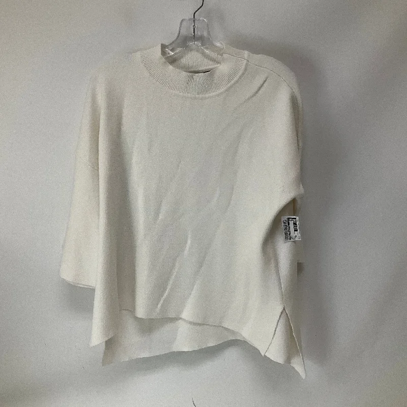 Exclusive Preview White Top Long Sleeve Sunday In Brooklyn, Size S
