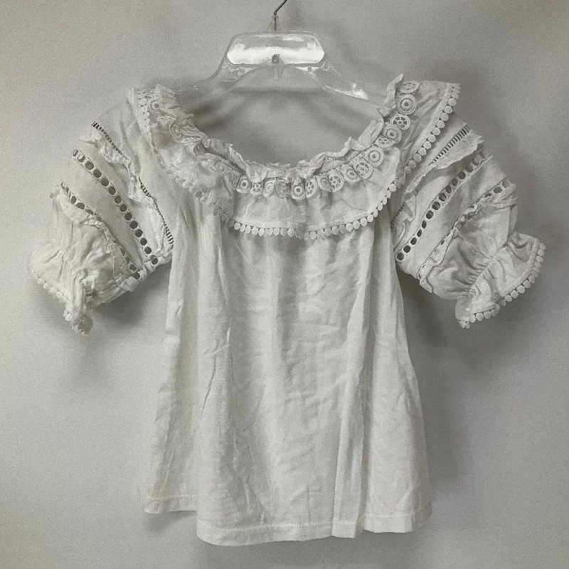 Price Reduction White Top Short Sleeve Lilly Pulitzer, Size Xs