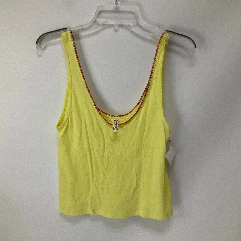 Value Deals Yellow Tank Top Free People, Size S