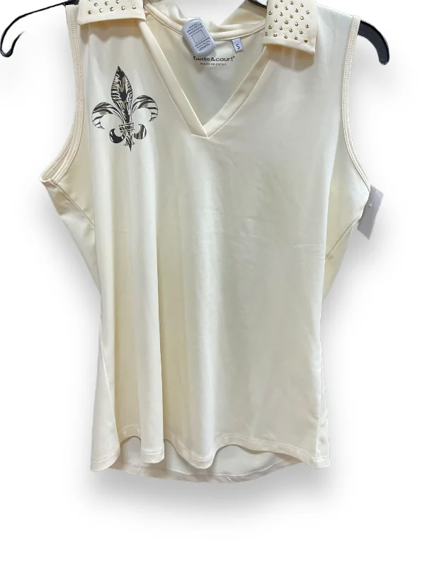 Major Savings Yellow Top Sleeveless Basic Bette And Court, Size S